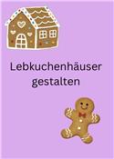 Veranstaltungsbild Lebkuchenhäuser gestalten